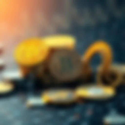 Diversified Crypto Portfolio Visual representation of a diversified crypto portfolio