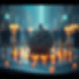 Conceptual representation of decentralized governance