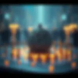 Decentralized Governance Model Conceptual representation of decentralized governance