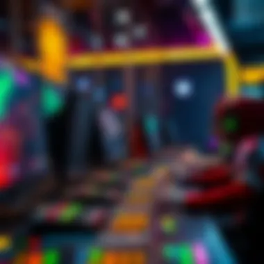 Visual representation of NFT transactions in the gaming sector