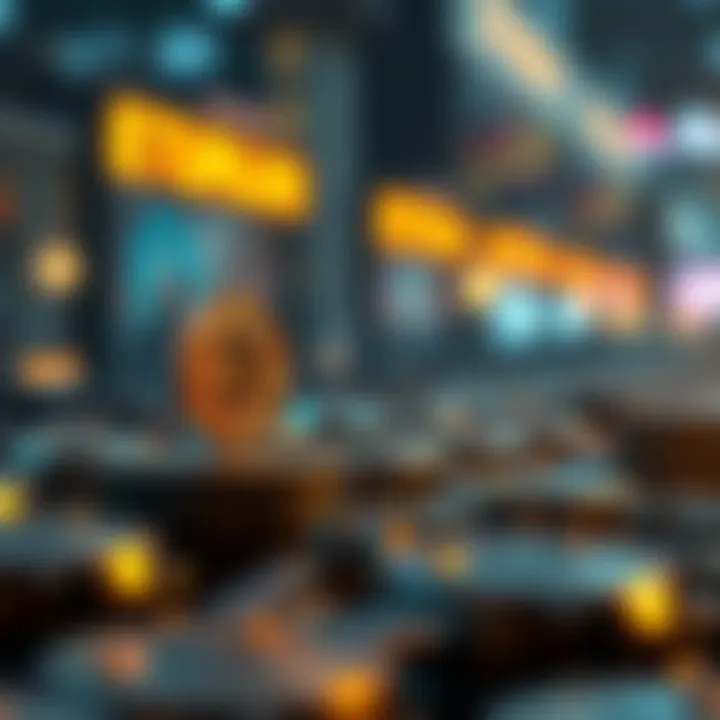 Pre-ICO Fundraising Concept Conceptual representation of pre-ICO fundraising in cryptocurrency