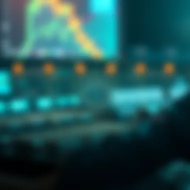 Decentralized Applications Concept Conceptual diagram illustrating decentralized applications