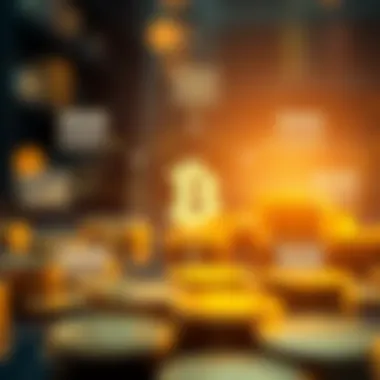 Cryptocurrency Lending Explained Conceptual diagram of cryptocurrency lending