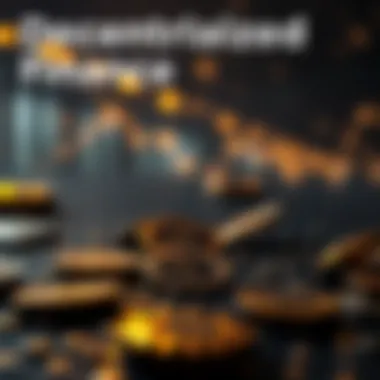 Decentralized Finance Overview Visual representation of decentralized finance