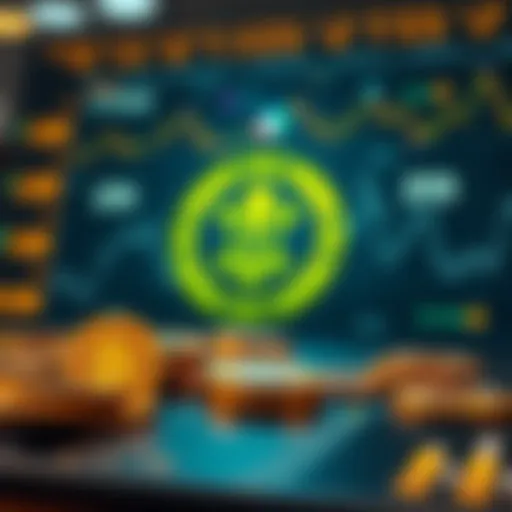 Visual representation of cryptocurrency registration process