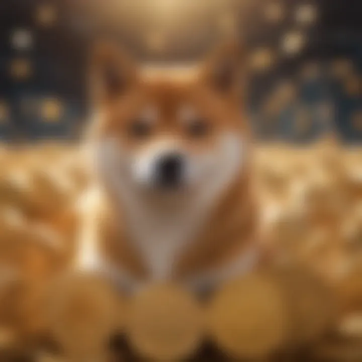 Comparison chart of Shiba Inu with other cryptocurrencies