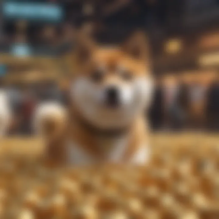 Graph illustrating Shiba Inu market performance