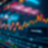 Volume Chart Visualization in Cryptocurrency Trading Detailed visualization of a volume chart showcasing trading activity over time